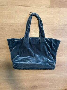 Tabitha Webb Large Velvet Slouchy Tote Bag
